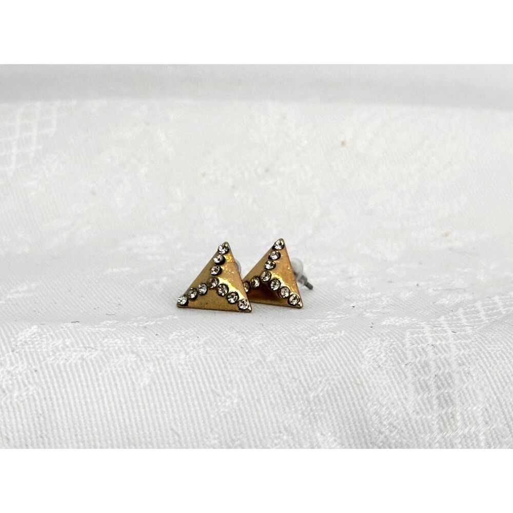 Vintage Triangle Earrings